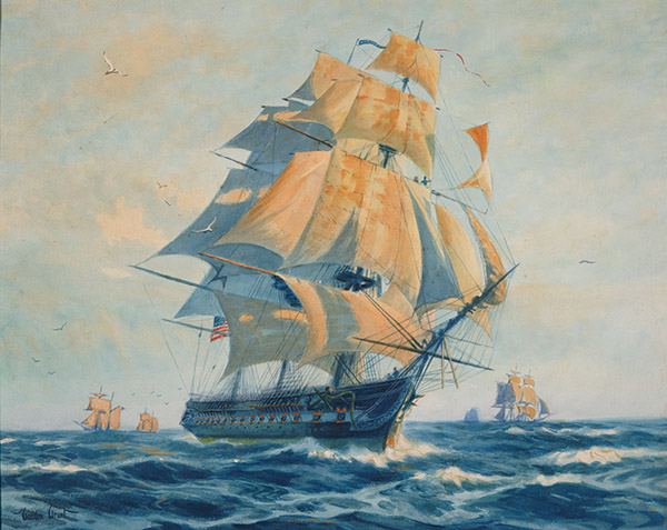 Painting - USS Constitution