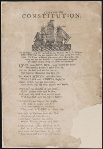 Broadside: Huzza for the Constitution – Educator Resources