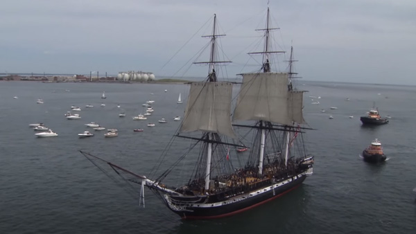 USS Constitution Under Sail 2012 video thumbnail